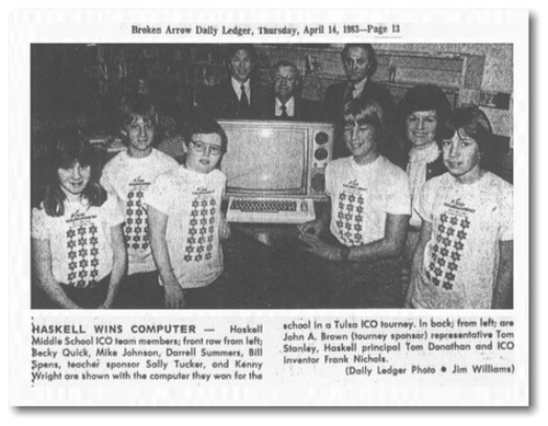 Haskell MS Champs 1983